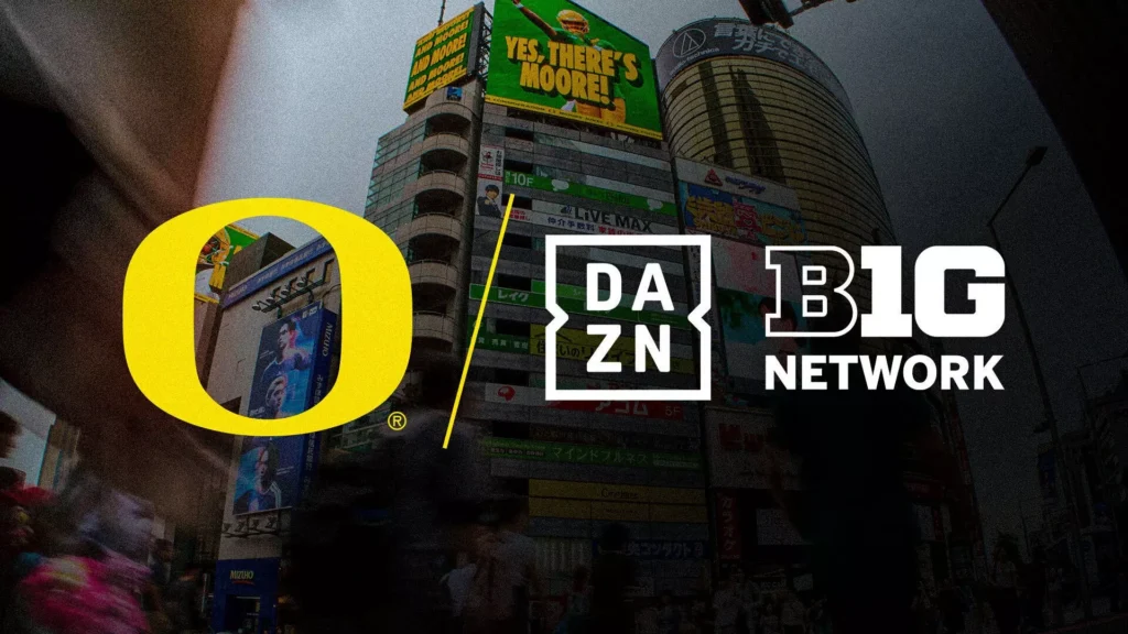 oregon-big-ten-network-and-dazn-expand-access-for-fans-in-japan