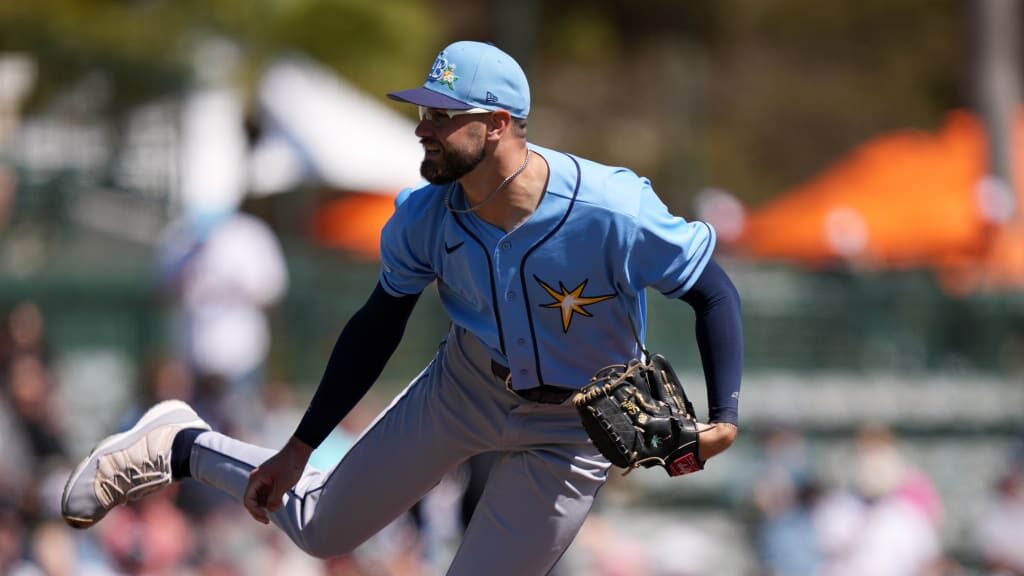 Rays call up RHP prospect Hopkins, who throws 102